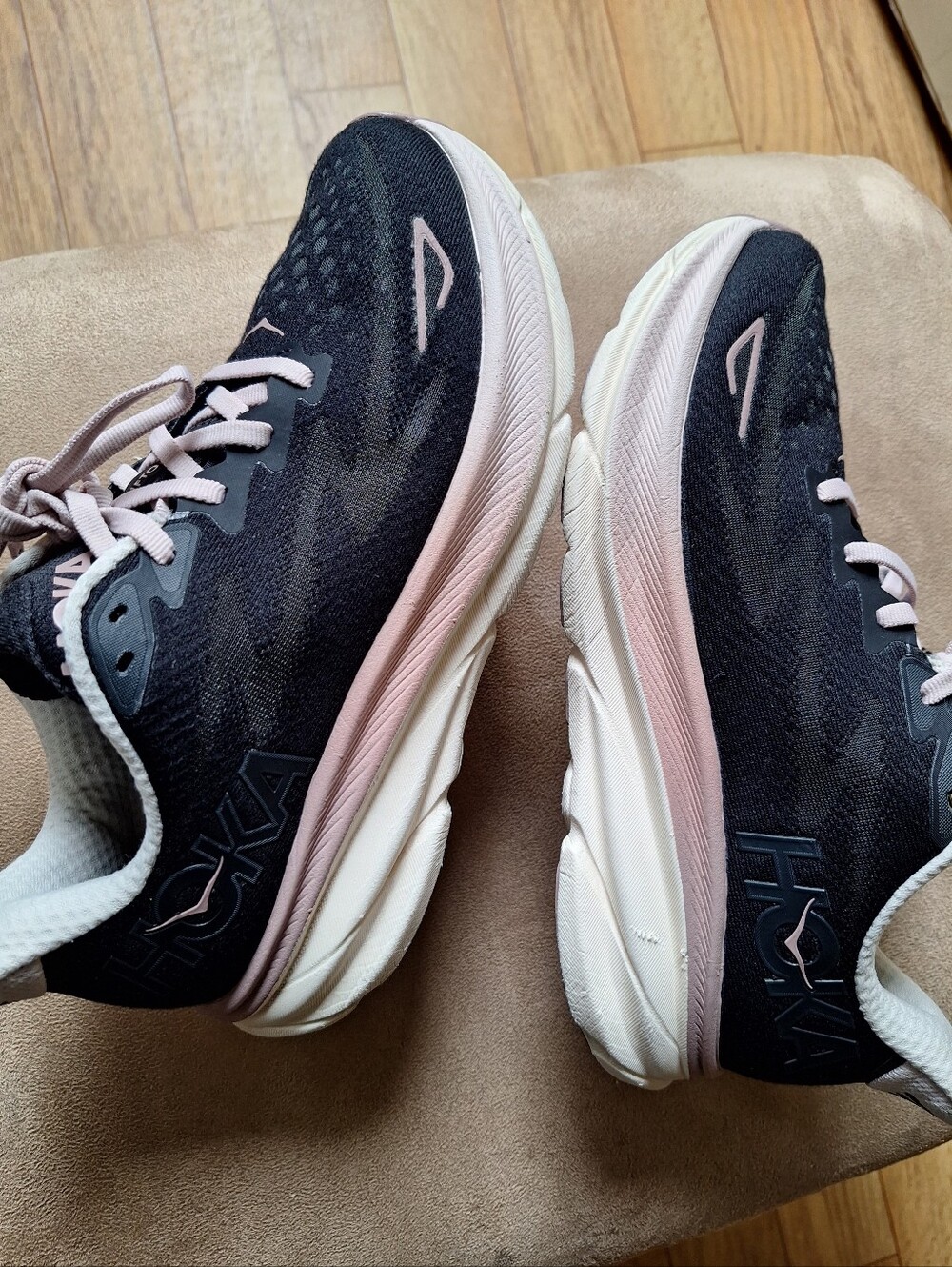 Hoka Clifton 9 Women's Obsidian / Quartzite Size 7.5B - Picture 11 of 13